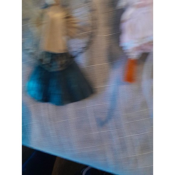 2 Corn Husk Ornaments An Angel And A Granny Mouse Not Labeled Very Cute Preowned - Picture 5 of 7